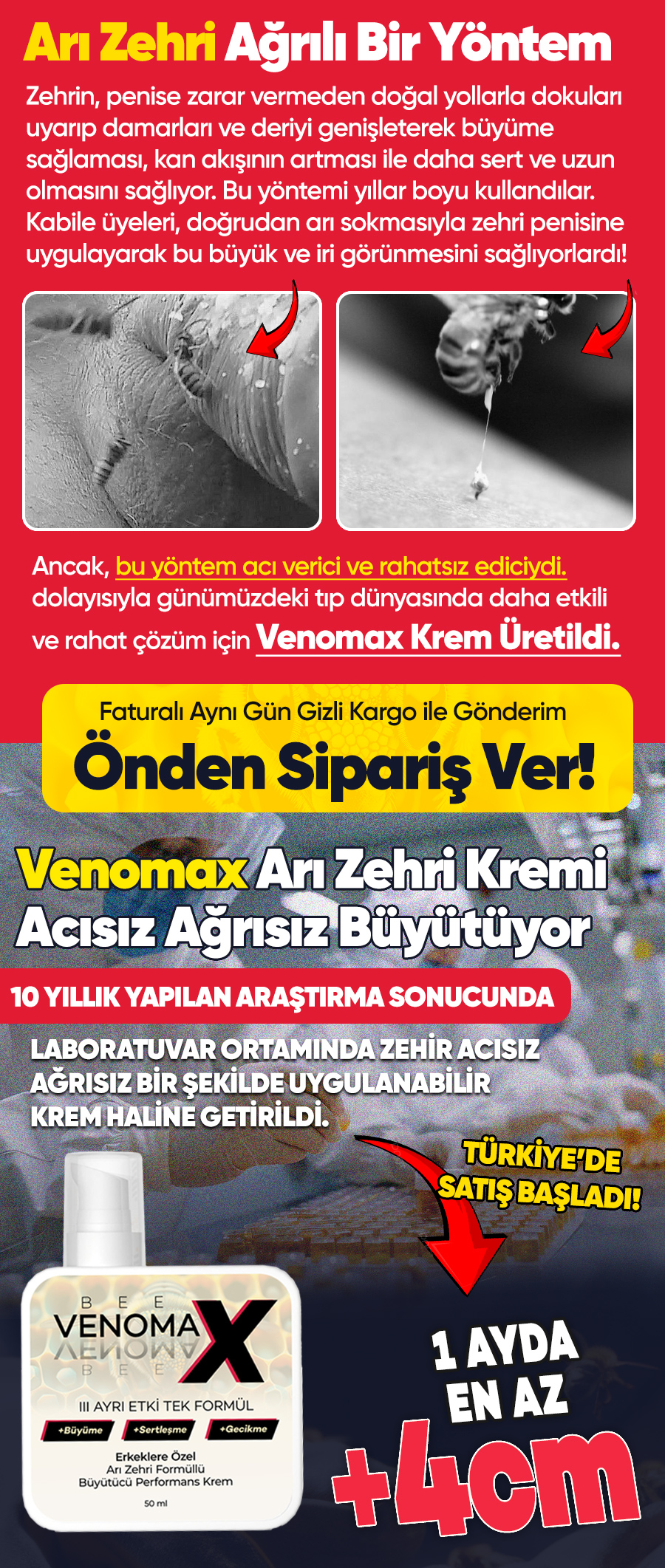 Venomax Arı Kremi - TR