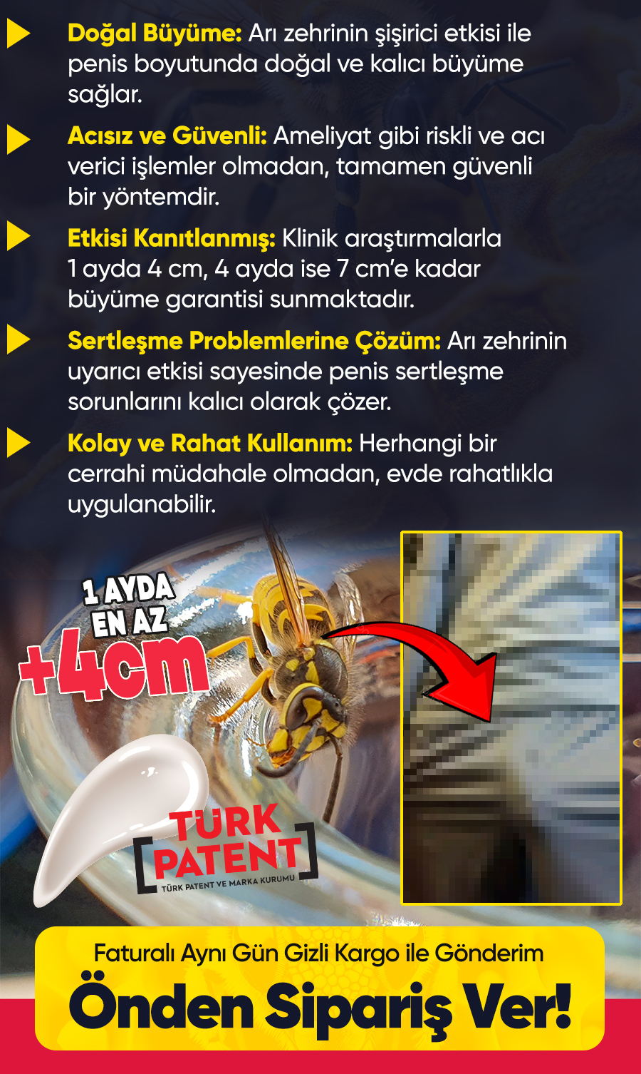 Venomax Arı Kremi - TR